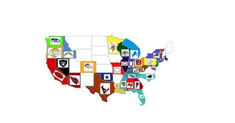 NFL Map : Scribble Maps