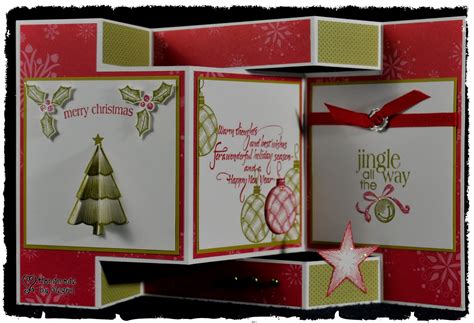 Meg's obsession: Christmas Tri-Fold Card