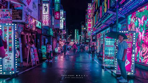 Tokyo Hikari - 東京 ひかり - SynthCity on Behance