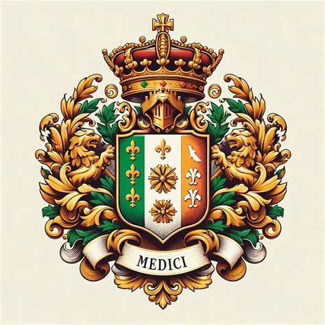 Family Coat Of Arms Dalle Prompt - promptsideas.com