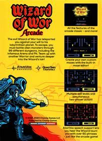 Wizard of Wor Arcade Images - LaunchBox Games Database