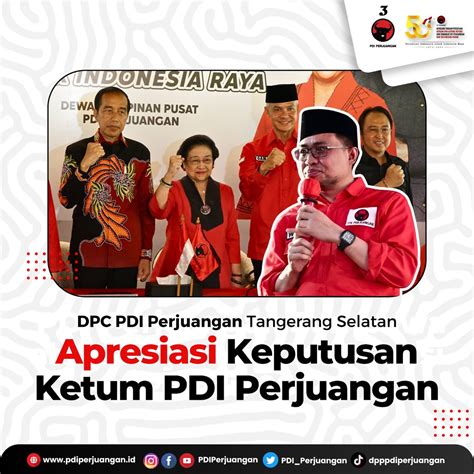 PDI Perjuangan on Twitter: "DPC PDI Perjuangan Tangerang Selatan ...