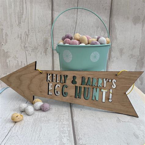 Easter Egg Hunt Sign Easter Egg Hunt Personalised Egg Hunt - Etsy India