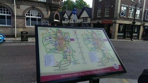 Town Centre Maps Are Rolled Out - Wrexham.com