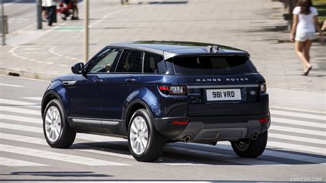 2016 Range Rover Evoque eD4 2WD in Loire Blue - Rear | HD Wallpaper #16