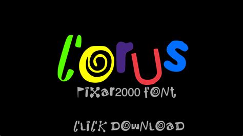 Corus Pixar2000 Font by SMLAPP on DeviantArt