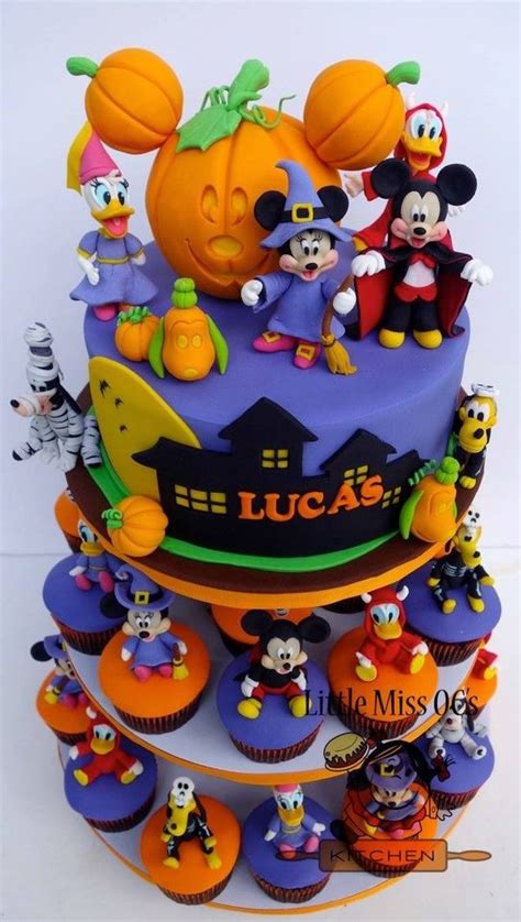 Spooktacular Disney Halloween Cupcake Tower - Between The Pages Blog