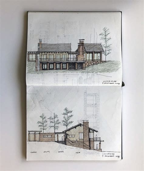 Architecture Concept Sketches: Michael Malone's Sketchbook