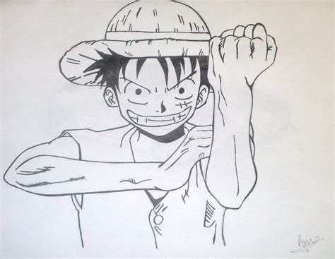 Luffy by Andrew-Sketches on DeviantArt