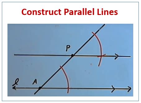 Construct Parallel Lines (examples, solutions, worksheets, videos ...