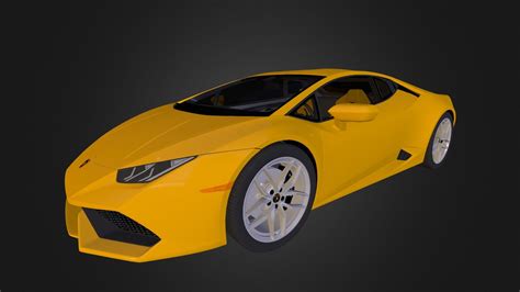 Lamborghini Huracan - 3D model by RomHook [45a8ed5] - Sketchfab