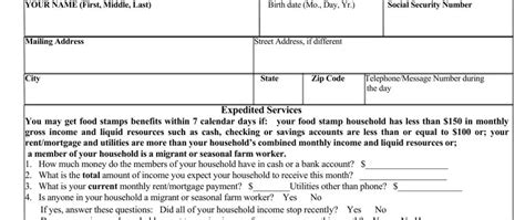 Food Stamp Application Alabama ≡ Fill Out Printable PDF Forms Online