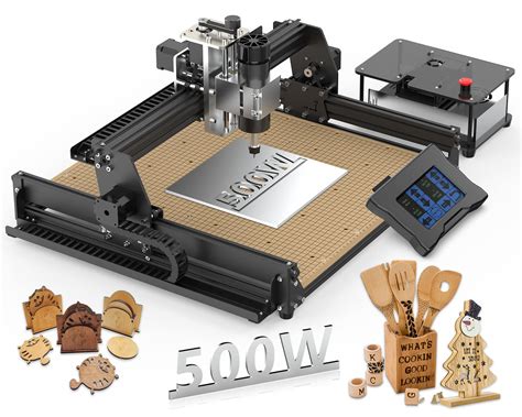 500W CNC Router Machine, MYSWEETY 4540 CNC Wood Router 3 Axis Metal ...