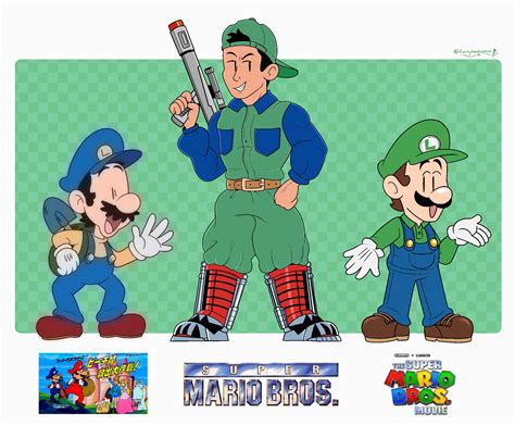 Three Movies. Three Luigis. | Luigi | Know Your Meme