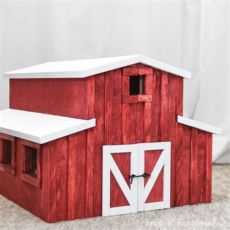 Wooden Toy Barn Build Plans - Houseful of Handmade