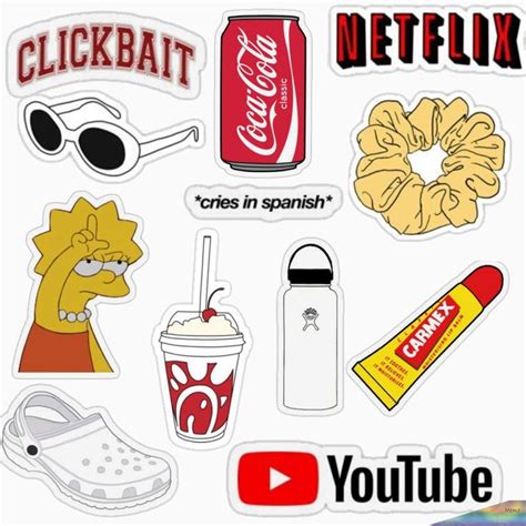 Untitled in 2020 | Printable stickers, Homemade stickers, Cool stickers