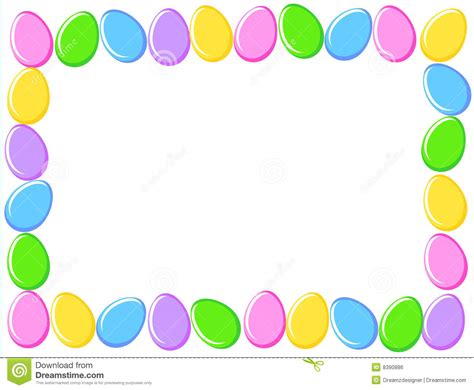 Easter Egg Border Clipart | Free download on ClipArtMag