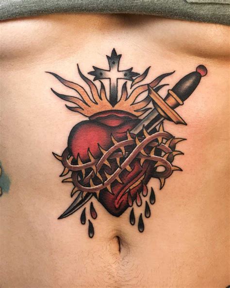 Pierced heart by Javier Betancourt - Tattoogrid.net