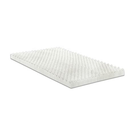 Continental Sleep 3" Convoluted High Density Foam Mattress Topper-Full ...