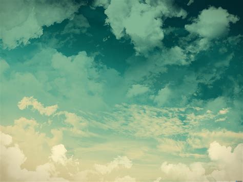 Grunge sky background, green clouds | PSDgraphics