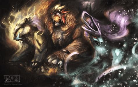 Suicune Entei Raikou Wallpapers - Top Free Suicune Entei Raikou ...