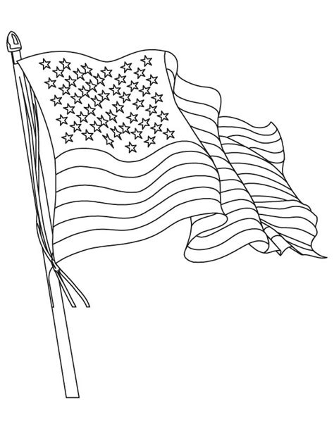 American Flag Coloring Pages - Best Coloring Pages For Kids