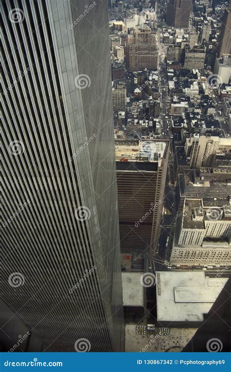 View from One of the Twin Towers of the World Trade Centre, Editorial ...