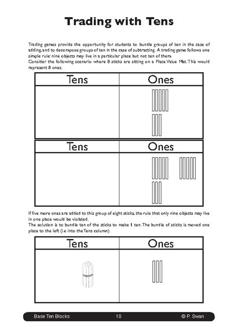 Base Ten Blocks | Dr Paul Swan