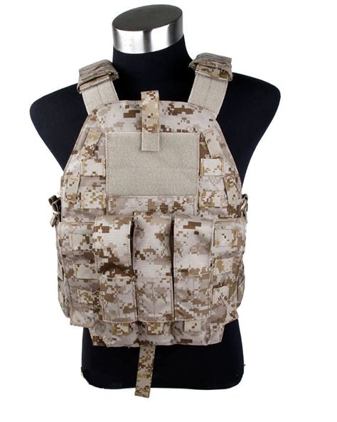 TMC 94K MP7 Magazine Military Tactical Pouch Plate Carrier Vest AOR1 ...