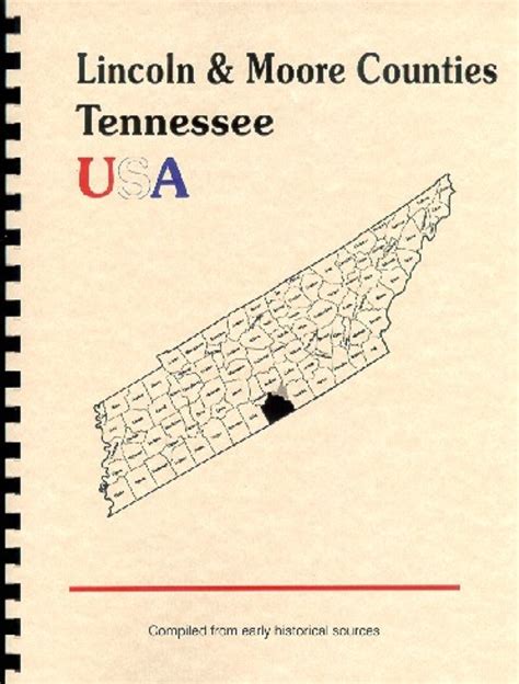 The History of Lincoln & Moore Counties Tennessee