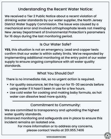 Understanding the Recent Water Notice