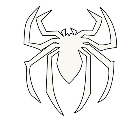 Spider Man Logo Drawing