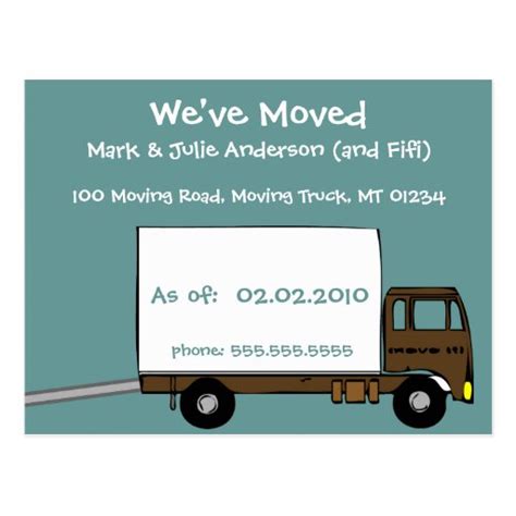 We're Moving Announcement Postcards | Zazzle