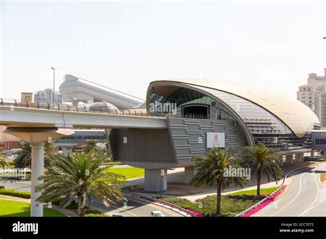 Mall of The Emirates, RTA metro station Stock Photo - Alamy