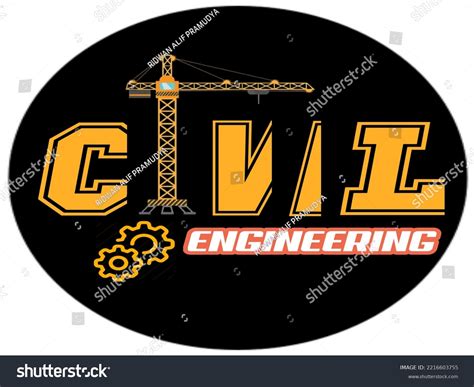 Civil Engineering Logo Design Illustration Stock Illustration 2216603755 | Shutterstock