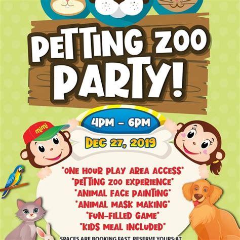 Petting Zoo Party | Tickikids Dubai