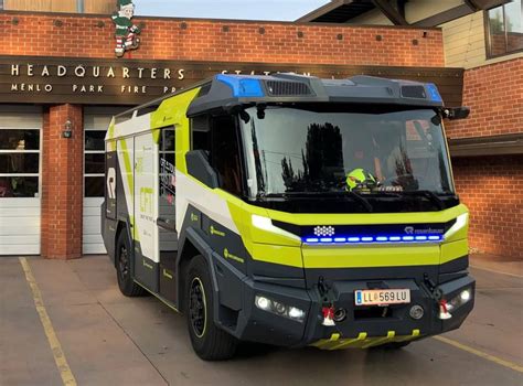 Rosenbauer Electric Fire Truck Unveiled In The U.S.