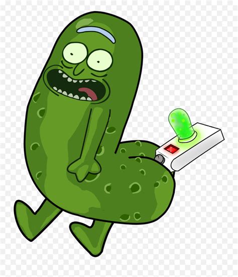 Pickle Rick Cartoon