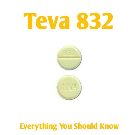 Teva 832 Pill: Uses, Dosage, Side Effects, Pictures, Addiction - Public ...