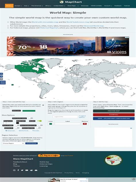 World Map - Simple MapChart 5 | PDF | Software Development | Computing