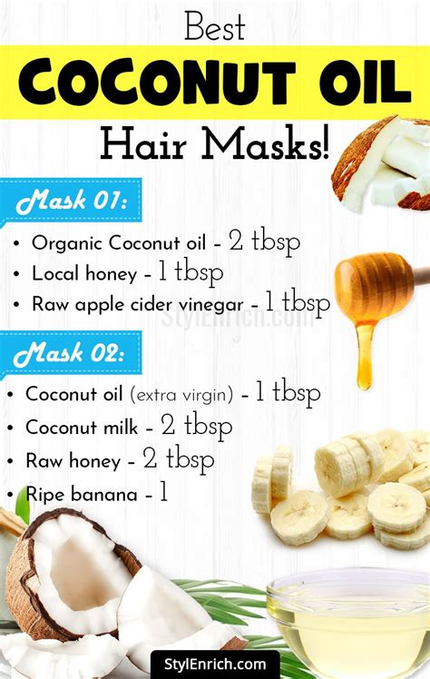 Coconut Oil Hair Mask for Rejuvenating Your Hair!