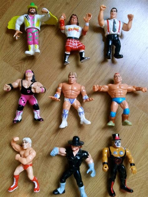 Items similar to Various Vintage WWF wrestling Figures from 1990 - 1992 ...