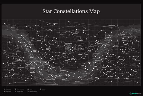 Star Constellations Map: All 88 Star Constellations (In 8K)