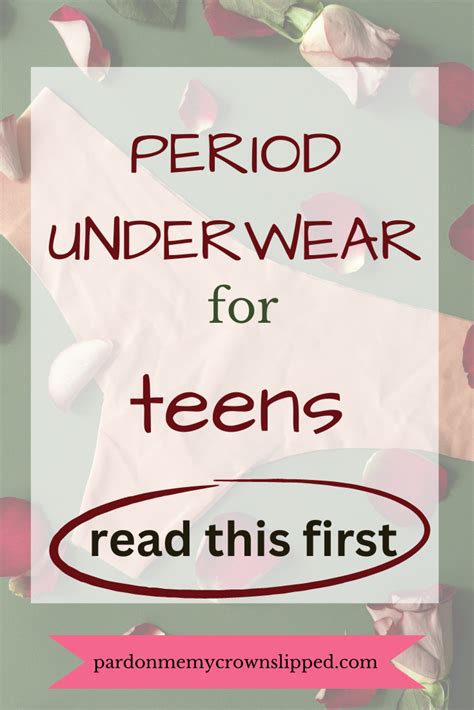 A Guide to Period Underwear for Teens: Everything You Need to Know Now