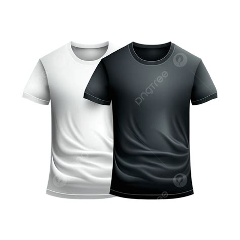 Realistic Blank T Shirts Shirt Mockup Free Psd, Shirts, Shirts Clipart ...