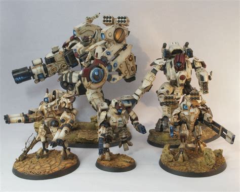 Tau Battle suits | Tau empire, Tau warhammer, Tau