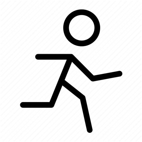 Run, runner, running, sport, stick man icon - Download on Iconfinder