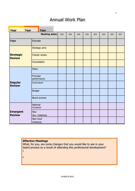 Work Plan - 40 Great Templates & Samples (Excel / Word) - Template Lab