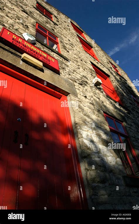 Theakstons old brewery in Masham England UK Stock Photo - Alamy