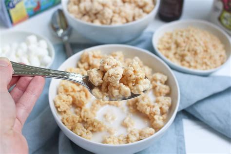 Kylee's Kitchen: Homemade Rice Krispies Treats Cereal